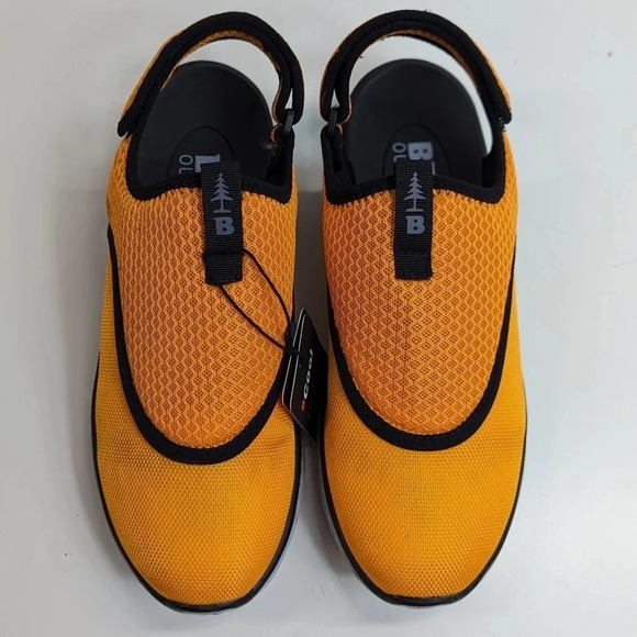 Bass Outdoor Hex Mesh Action Slide Sneakers in Orange Size 7 - Picture 2 of 10